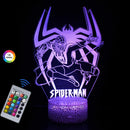 3D illúziós lámpa Pókember - több változatban