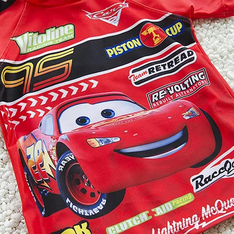 Fiú fürdőruha Cars - Villám McQueen