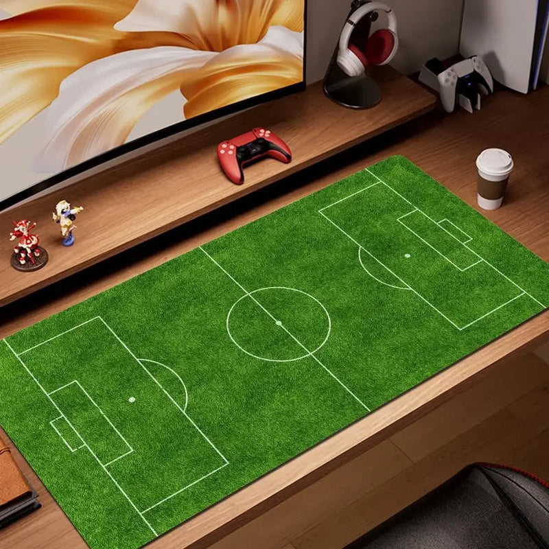 Billentyűzet és egérpad - futballpálya
