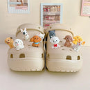 Crocs cipődekoráció kutyák alakjában - 10 db