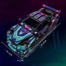 Design készlet világító sportkocsi