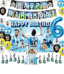 Születésnapi foci party szett Lionel Messi lufikkal - több változatban