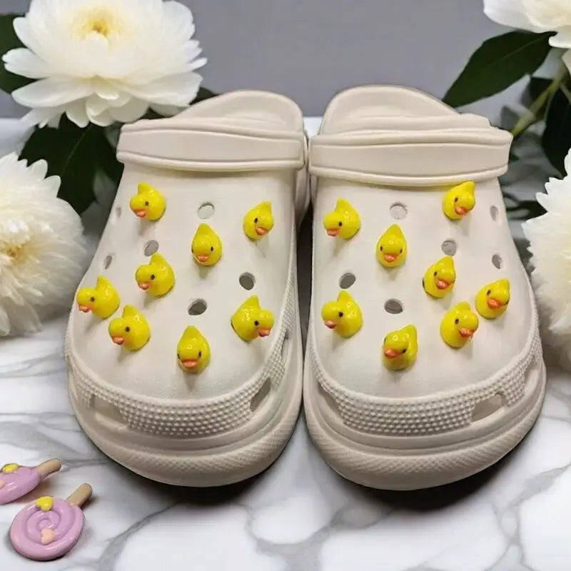 Nagy Crocs cipő díszek - kacsák