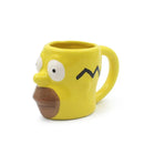 Homer Simpson 3D design bögre