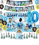 Születésnapi foci party szett Lionel Messi lufikkal - több változatban