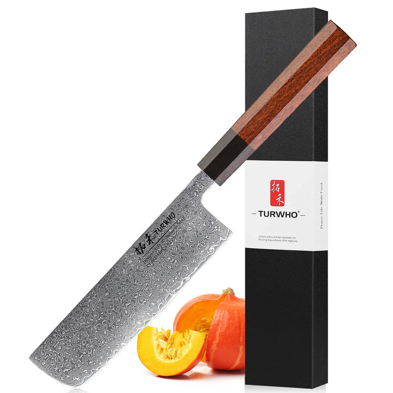 Nakiri damaszkuszi acél kés