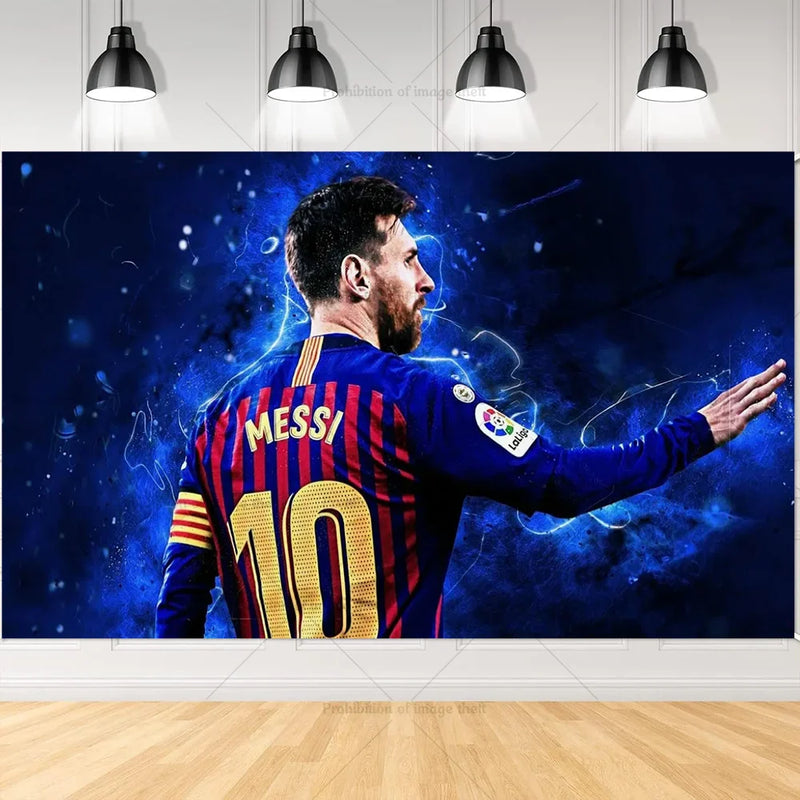 Születésnapi foci party szett Lionel Messi lufikkal - több változatban