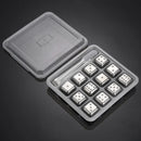 WhiskeyWave™ rozsdamentes acélból készült whiskey hűtőkocka - több változatban