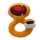 Plüss számjegyek - 10 db