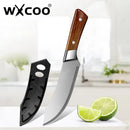 Konyhakés fából készült markolattal és védőhüvellyel - további változatok