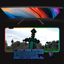 RGB világító billentyűzet és egérpad Minecraft - több változatban