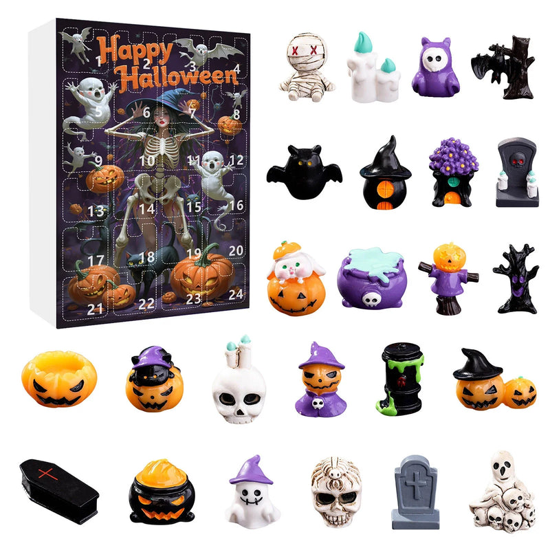 Halloween adventi naptár - több változatban