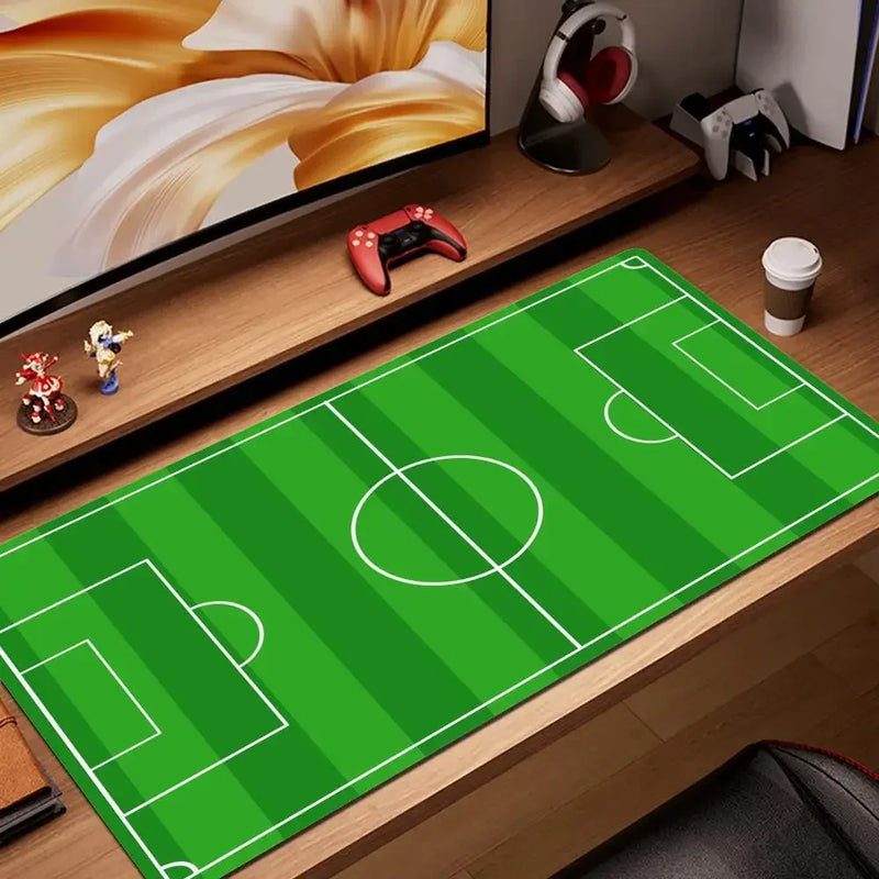Billentyűzet és egérpad - futballpálya