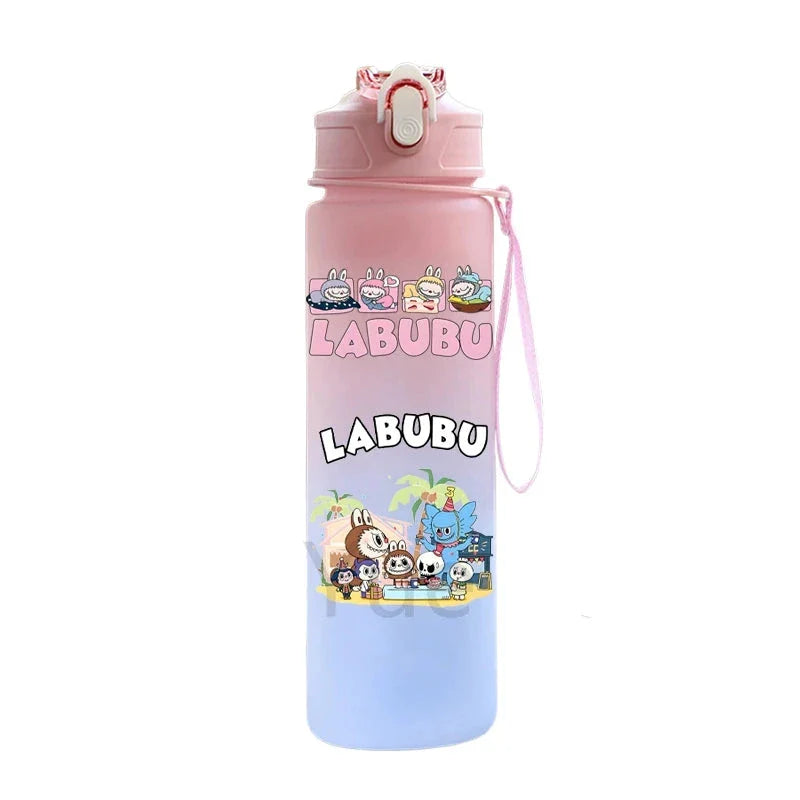 Design vizes palack Labubu - 750 ml - több változatban