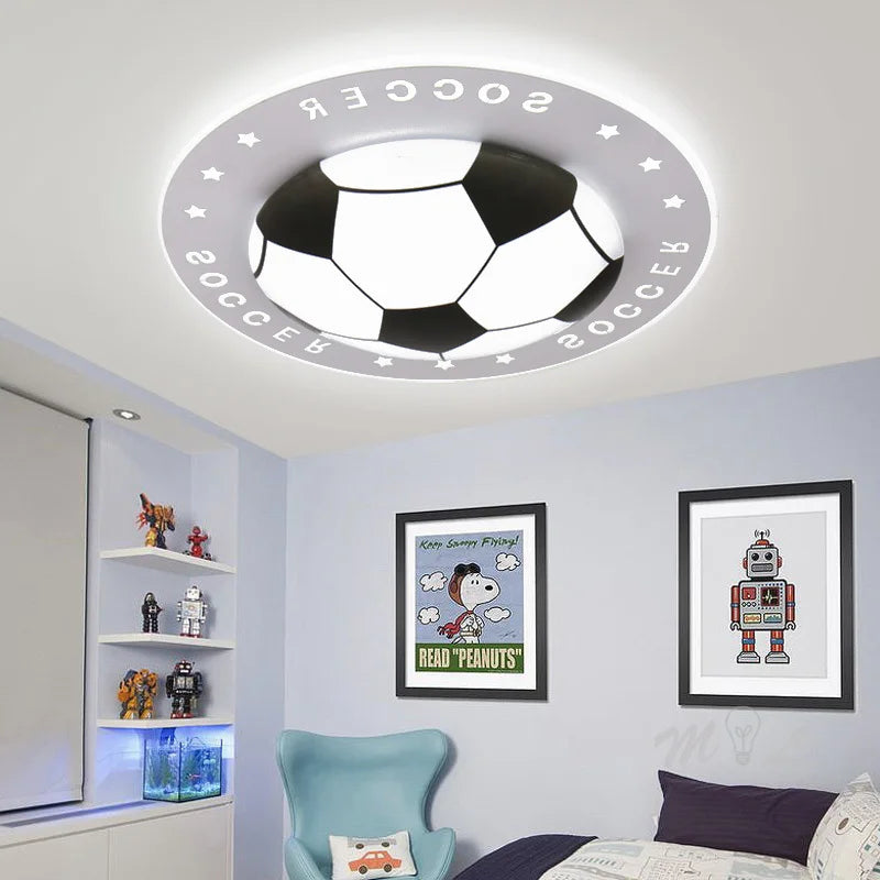 Design mennyezeti lámpa futball - több változatban
