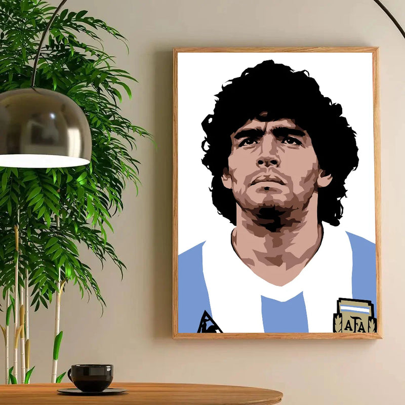 Tervezési kép Diego Maradona - több változatban