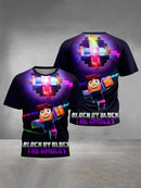 Stílusos gyerek póló Minecraft - több változatban