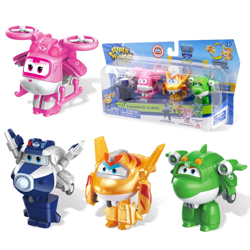 Super Wings átalakuló robotok - több változatban