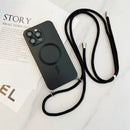 Keresztpánt tokkal iPhone 12 - 14 Pro/Pro Max készülékhez - több változatban