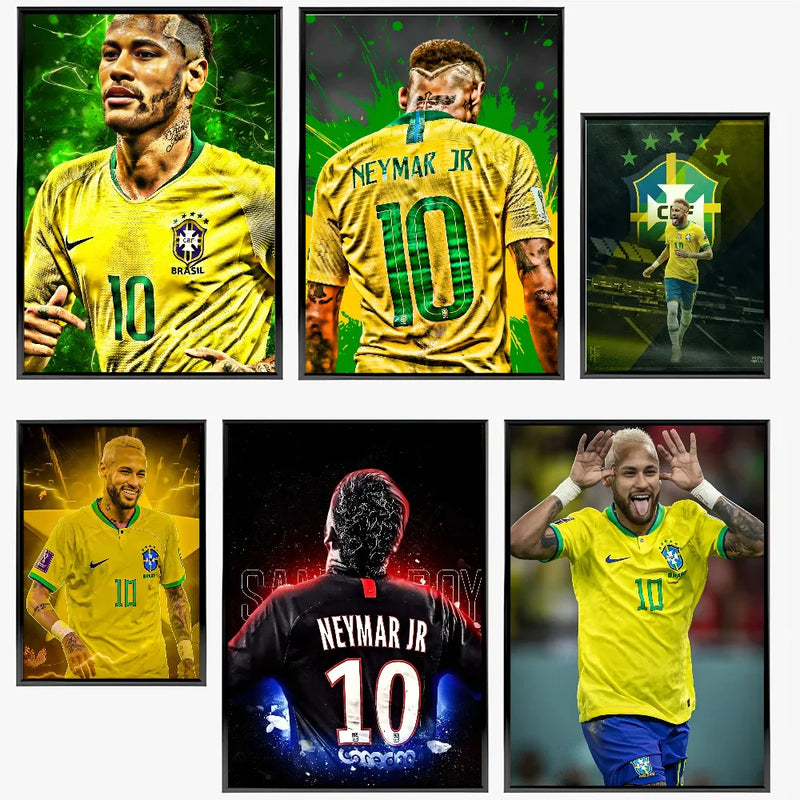 Neymar tervezési képe - több változatban