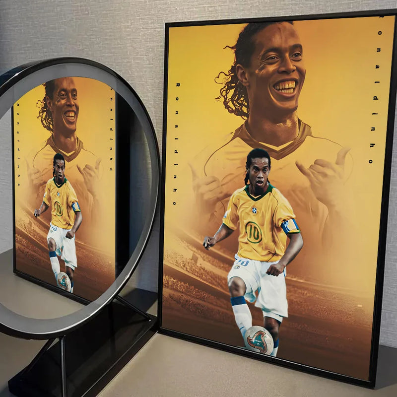 Ronaldinho tervezési képe - több változatban