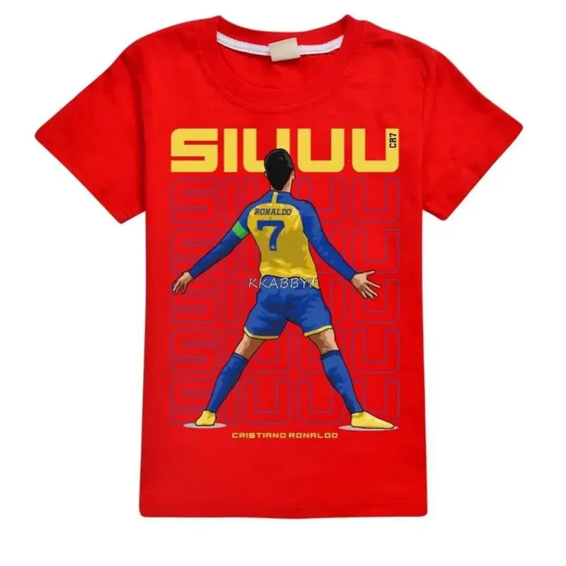 Gyerek póló Cristiano Ronaldo - SIUUUU