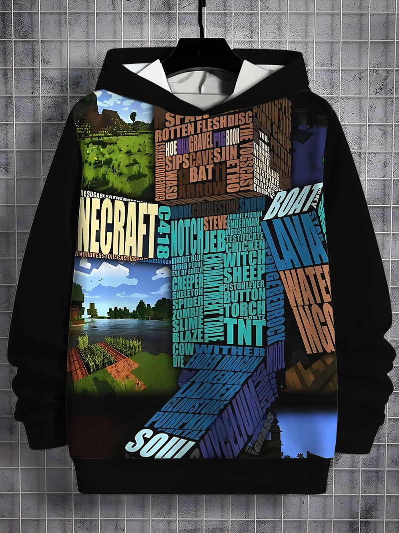 Tervező gyerek pulóver Minecraft - több változatban