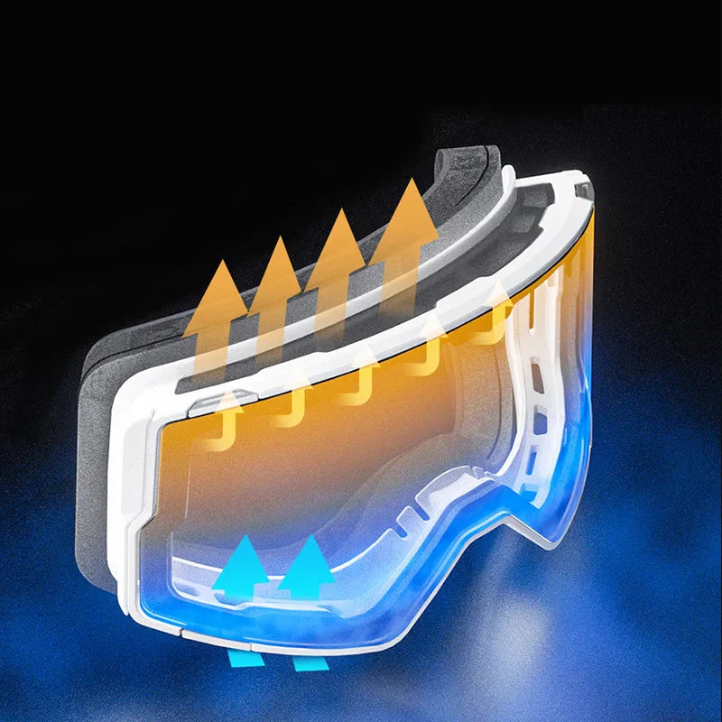 AlpineGlare™ Professional polarizált síszemüveg - UV400 és antifog technológia