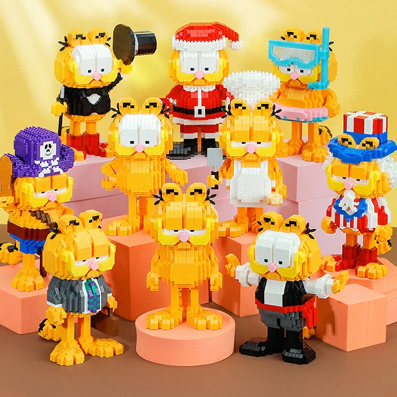 Nagy Garfield készlet - több változatban