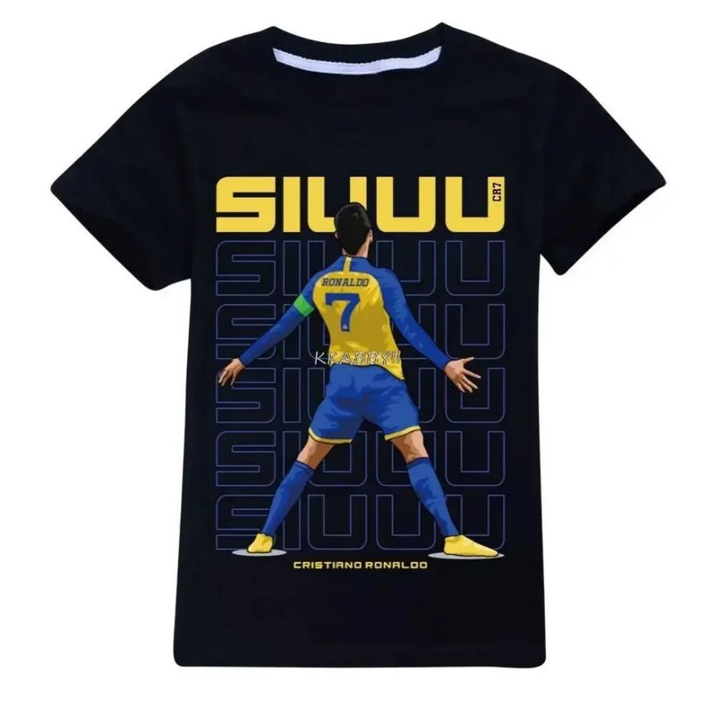 Gyerek póló Cristiano Ronaldo - SIUUUU