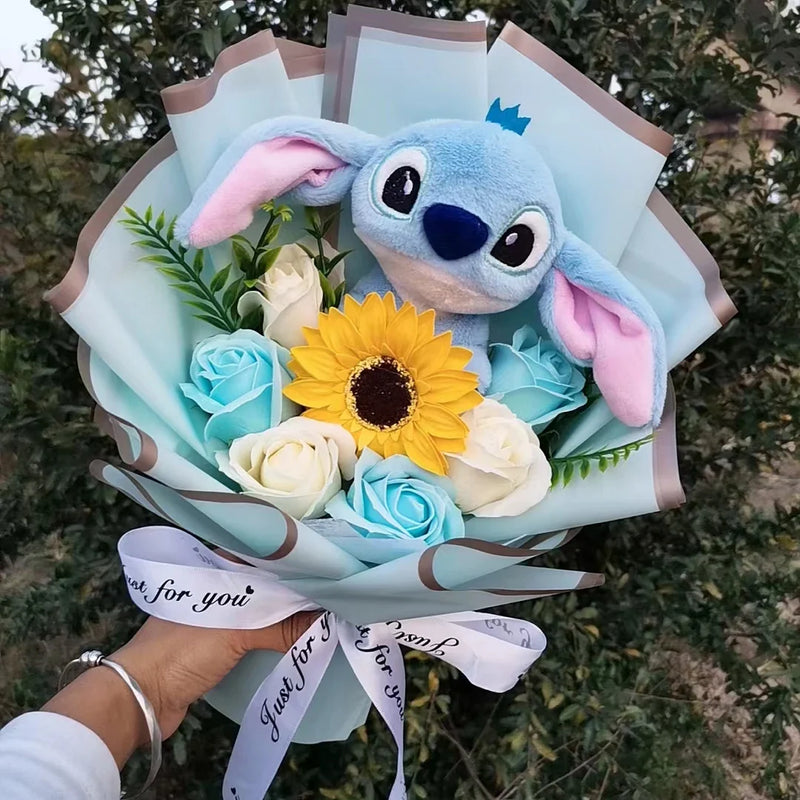 Plüss Stitch Gyermek születésnapi csokor em Lilo és - több változatban