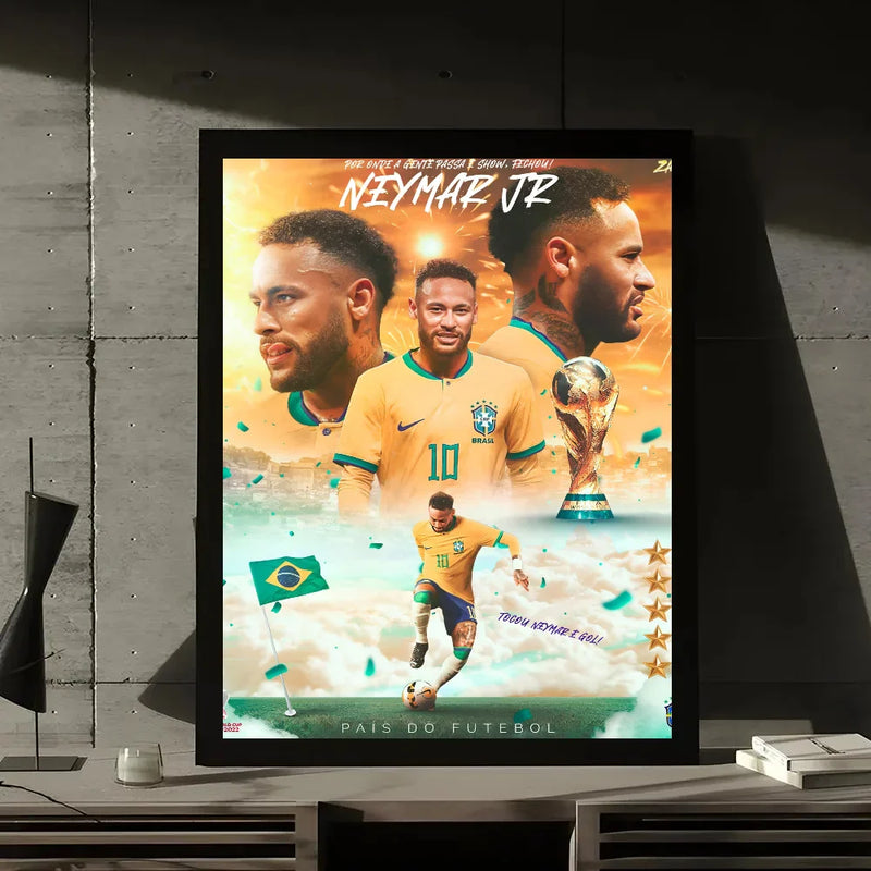 Neymar tervezési képe - több változatban