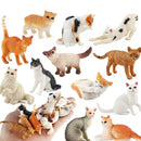 Figurák macskák - 13 db