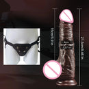 Valósághű vibrátor mozgó fitymával - több változatban