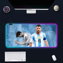 RGB világító billentyűzet és egérpad Lionel Messi - több változatban