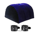 Felfújható párna erotikus pozíciókhoz dildó lyukkal