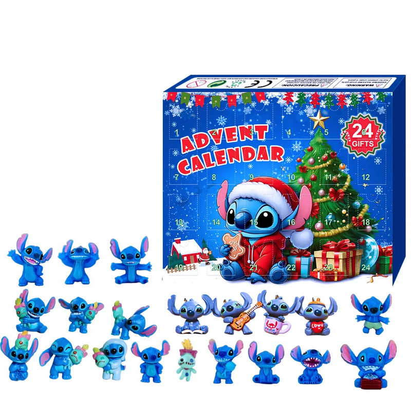 Design adventi naptár Stitch