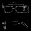 Intelligens AI szemüveg - HD kamera, Bluetooth hívás, fordítás és AI funkciók