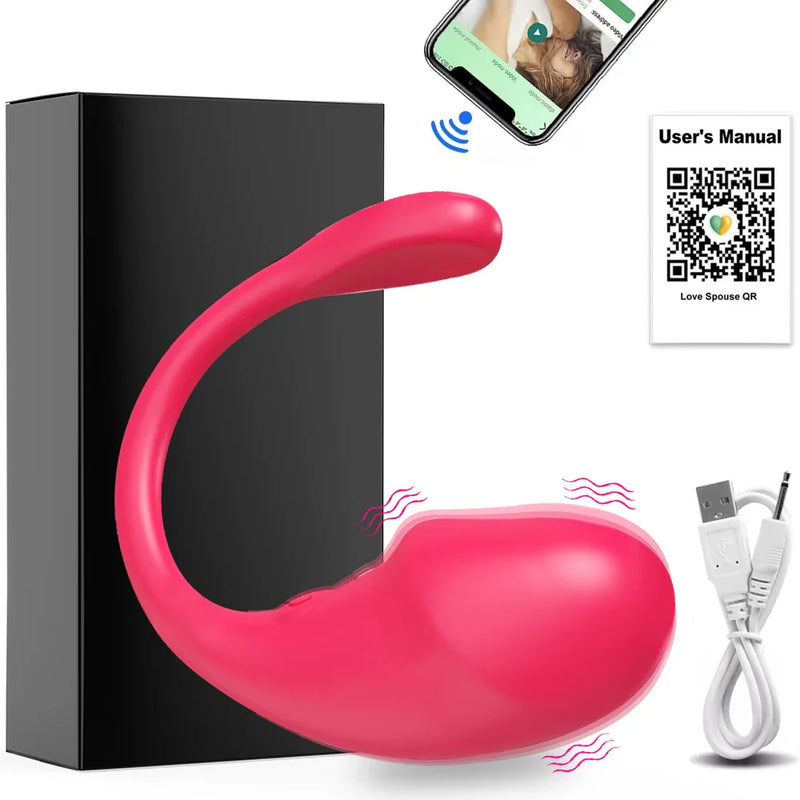 Bluetooth vibrátor mobilalkalmazás vezérléssel