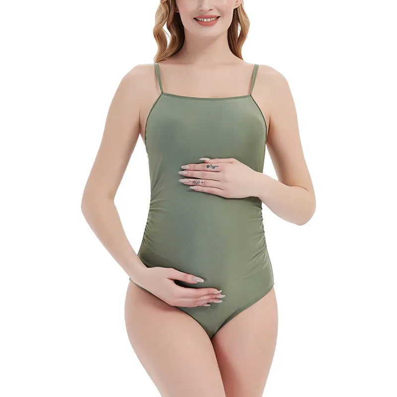 MaternityMode™ Kismama egyrészes fürdőruha - több változatban