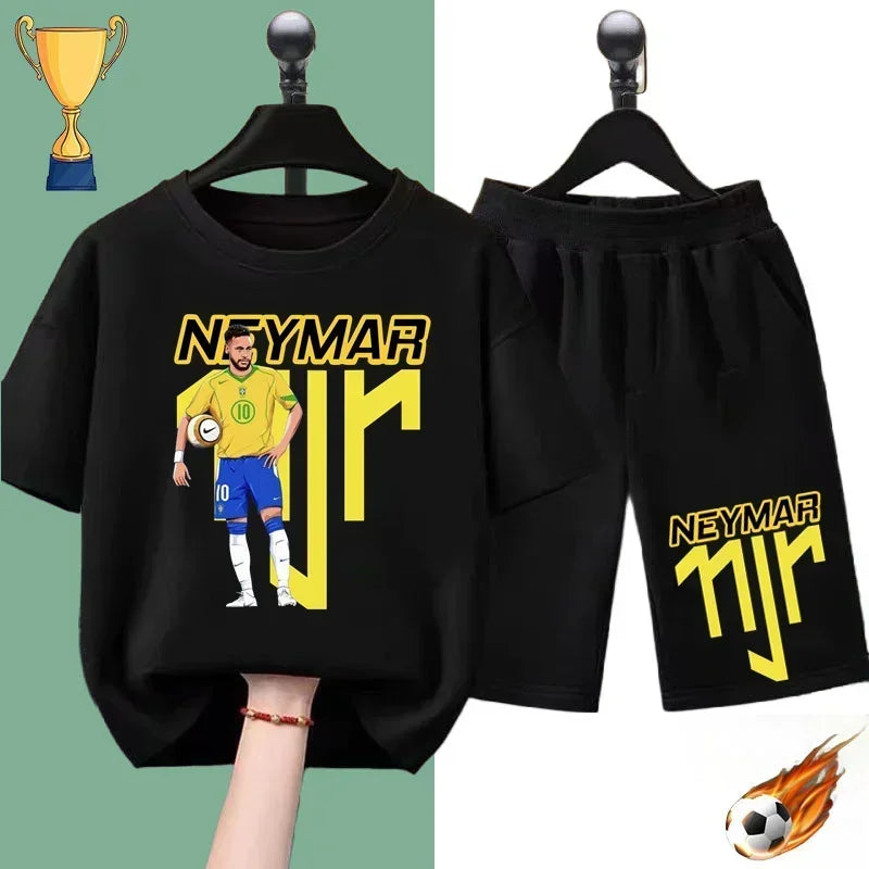 Gyerek nyári szett Neymar póló és rövidnadrág - több változatban
