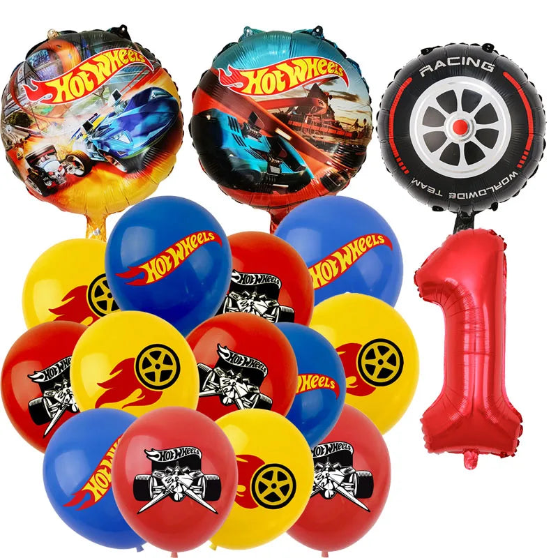Hot Wheels születésnapi léggömbök - több változatban