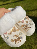 Női ékszer alakú díszek a Crocs cipőkön - több változatban