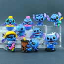 Figurák Stitch 9 db