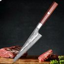 Damaszkuszi acélból készült Honesuki kés