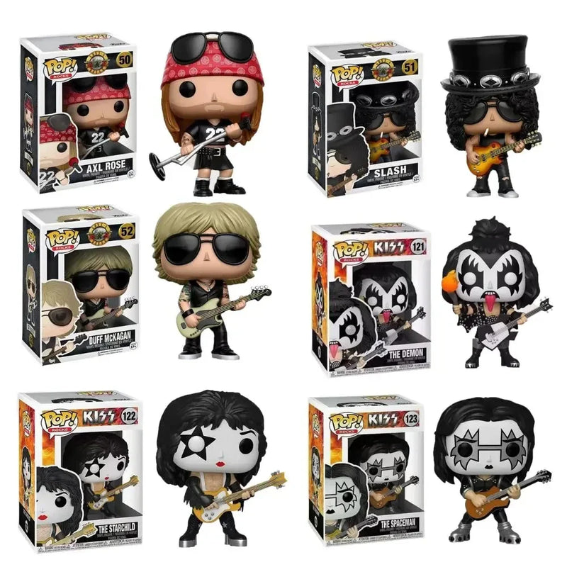 Tervezés Figura Heavy Metal - Kiss