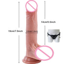 Valósághű vibrátor erős tapadókoronggal - több változatban