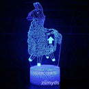 Fortnite 3D illúziós lámpa - több változatban