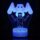 Fortnite 3D illúziós lámpa - több változatban