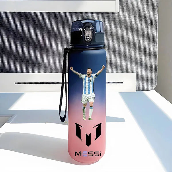 Design vizes palack - Lionel Messi